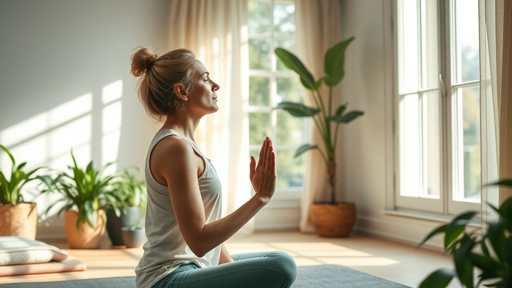 Yoga and lifestyle changes for migraine and tension headache management