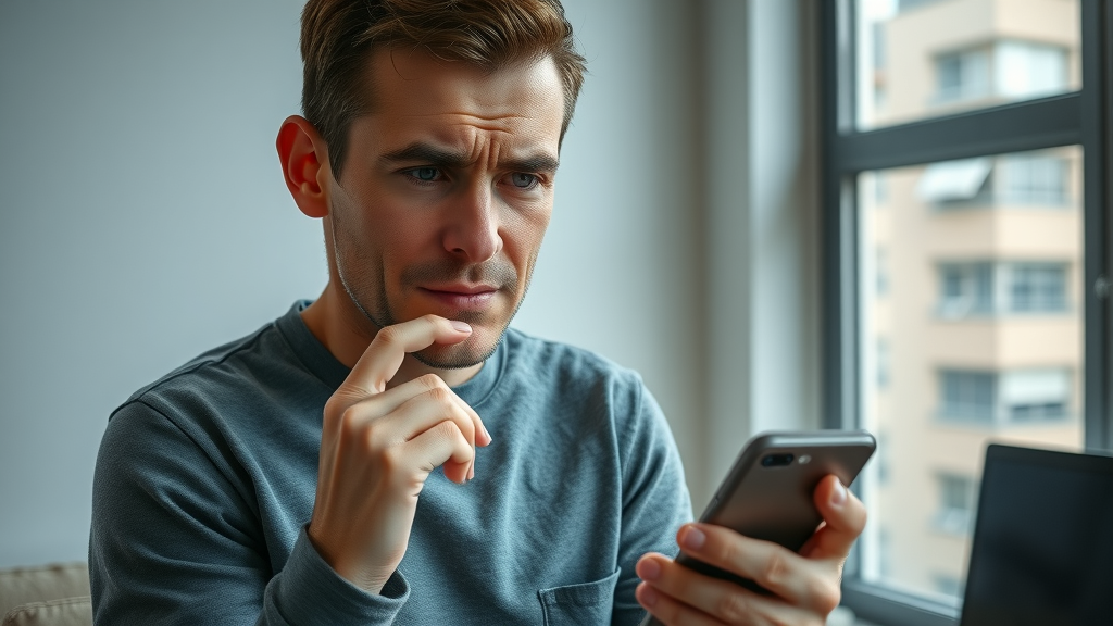 thoughtful individual reviewing busy calendar as a barrier to self-care while prioritizing mental health