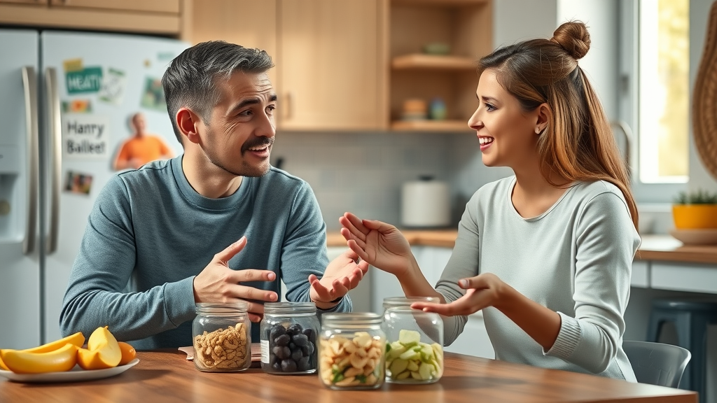parent and teenager discussing alcohol