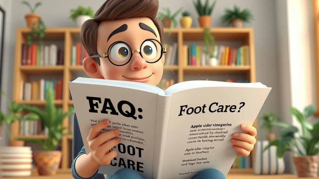 FAQ: researching book on foot care with apple cider vinegar benefits