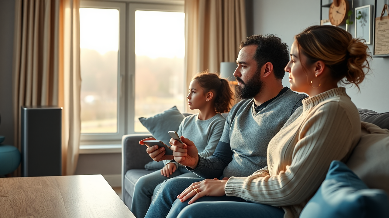 Family monitoring indoor air quality with an air purifier, protecting health from industrial emissions north carolina lung health